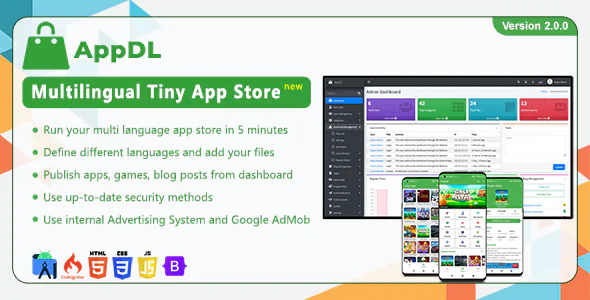 AppDL - Multilingual Tiny App Store