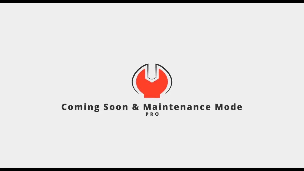 Coming Soon & Maintenance Mode PRO v6.57