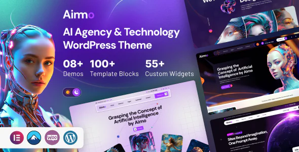 Aimo v1.0.0 - AI Agency & Technology WordPress Theme