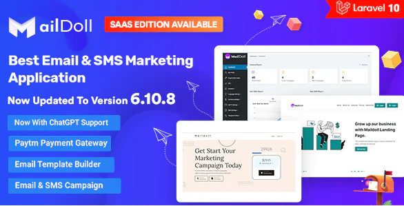 Maildoll v6.10.7 - Email Marketing Application - A SAAS Based Email Marketing Software