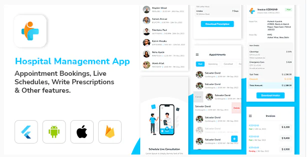 Hospital Management Mobile Application for Doctors & Patients