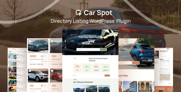 CarSpot v1.0.4 - Car Directory Listing WordPress Plugin