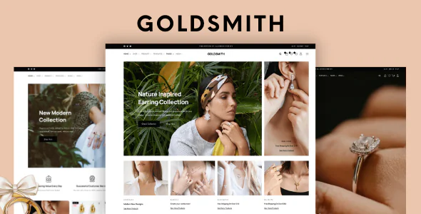 GoldSmith v1.3.0 - Jewelry Store WooCommerce Elementor Theme